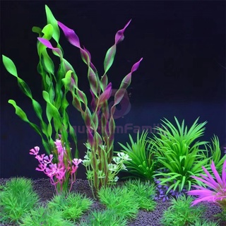 Artificial plants decorate aquarium plastic aquatic plants aquatic green fish tank