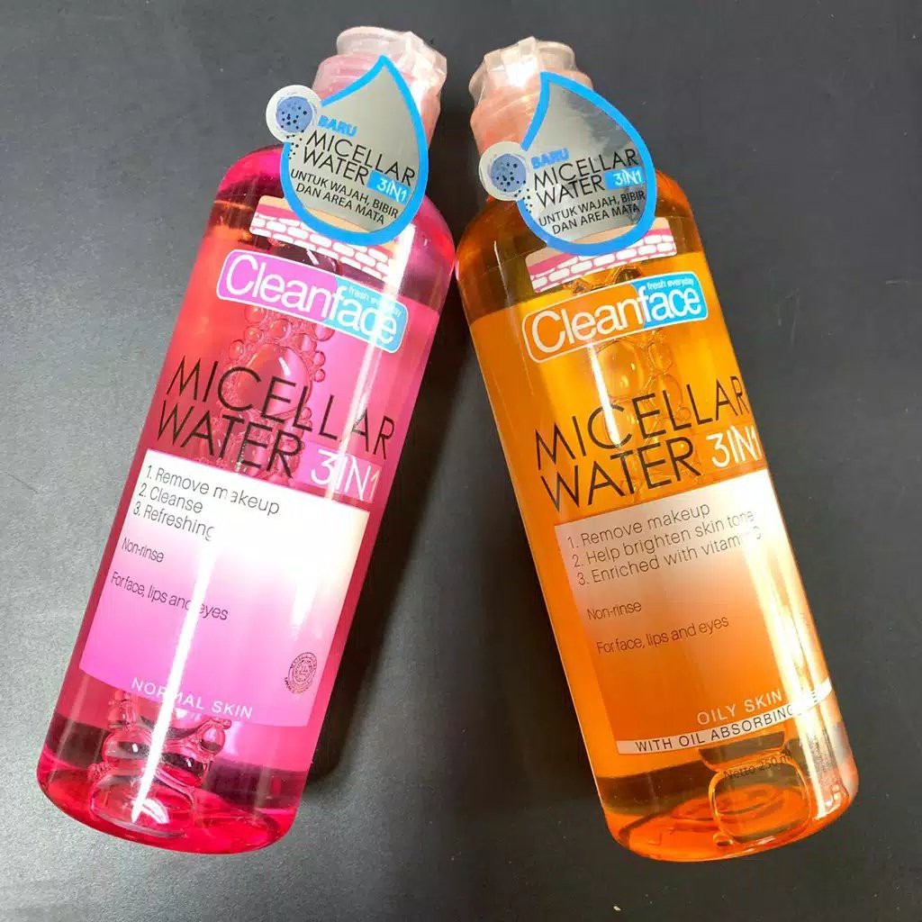 clean micellar water