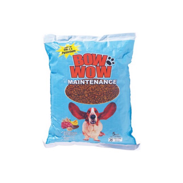 BOW WOW Dog Food Maintenance - For Adult Dogs - 1 kg | Shopee Philippines