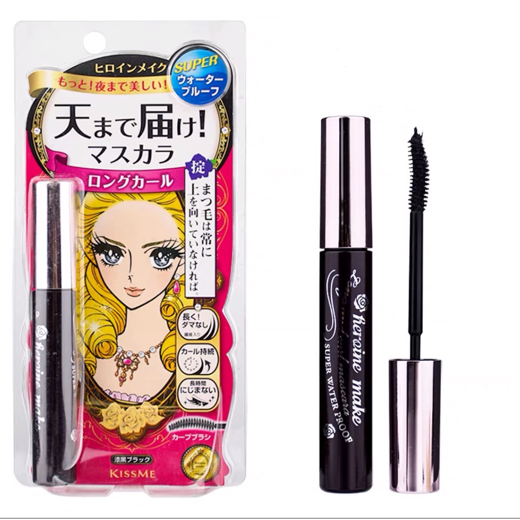 genuine KISS ME Heroine Make Long & Curl Mascara (Black)Original