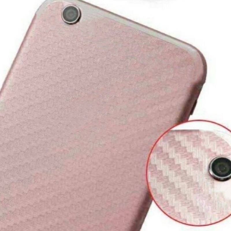3D Carbon fiber back Sticker Xiaomi Redmi 4 4Pro 5A 6 6A 6Pro 7 7A 9A ...
