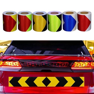 5cm*300cm Car Arrow Reflective Tape Decoration Stickers Car Warning Safety Reflection Tape Film Auto #3