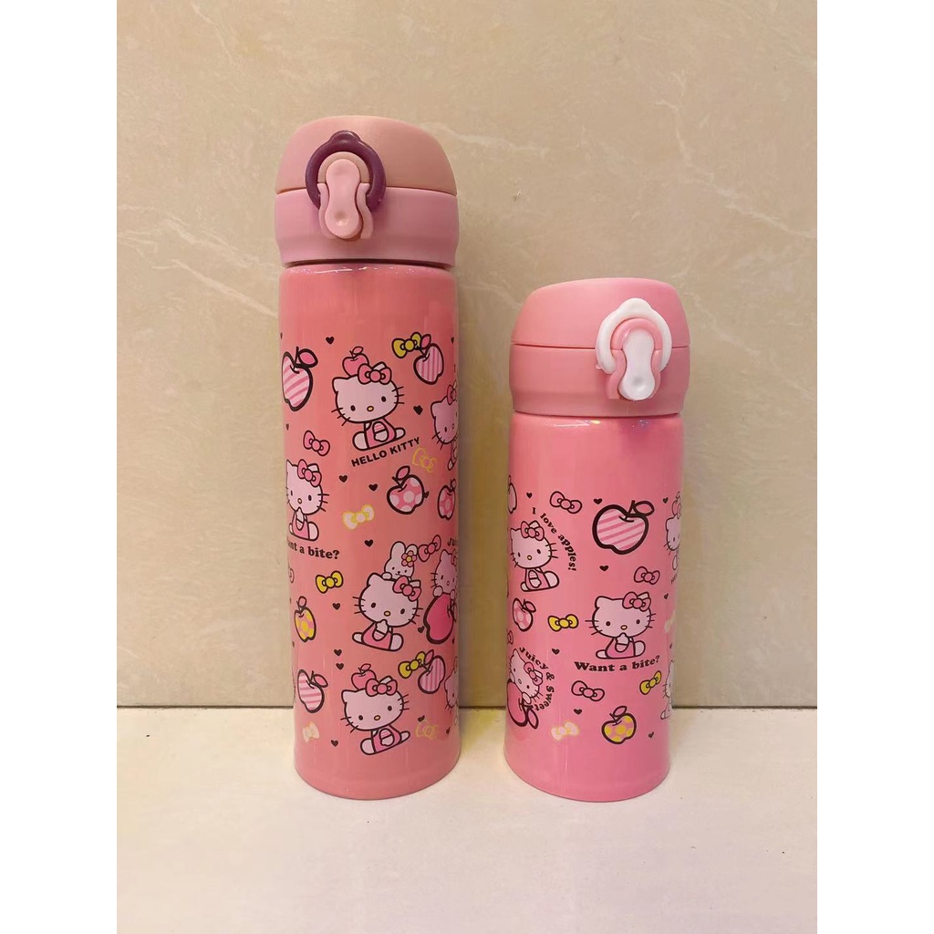 hello kitty thermos water bottle 5653#350-500ml | Shopee Philippines