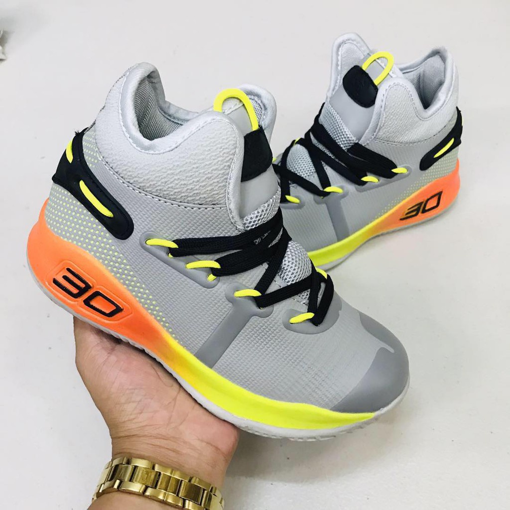 JH Sneakers Kurry 6 HighCut Basketball Shoes For Kids(25-30) | Shopee  Philippines