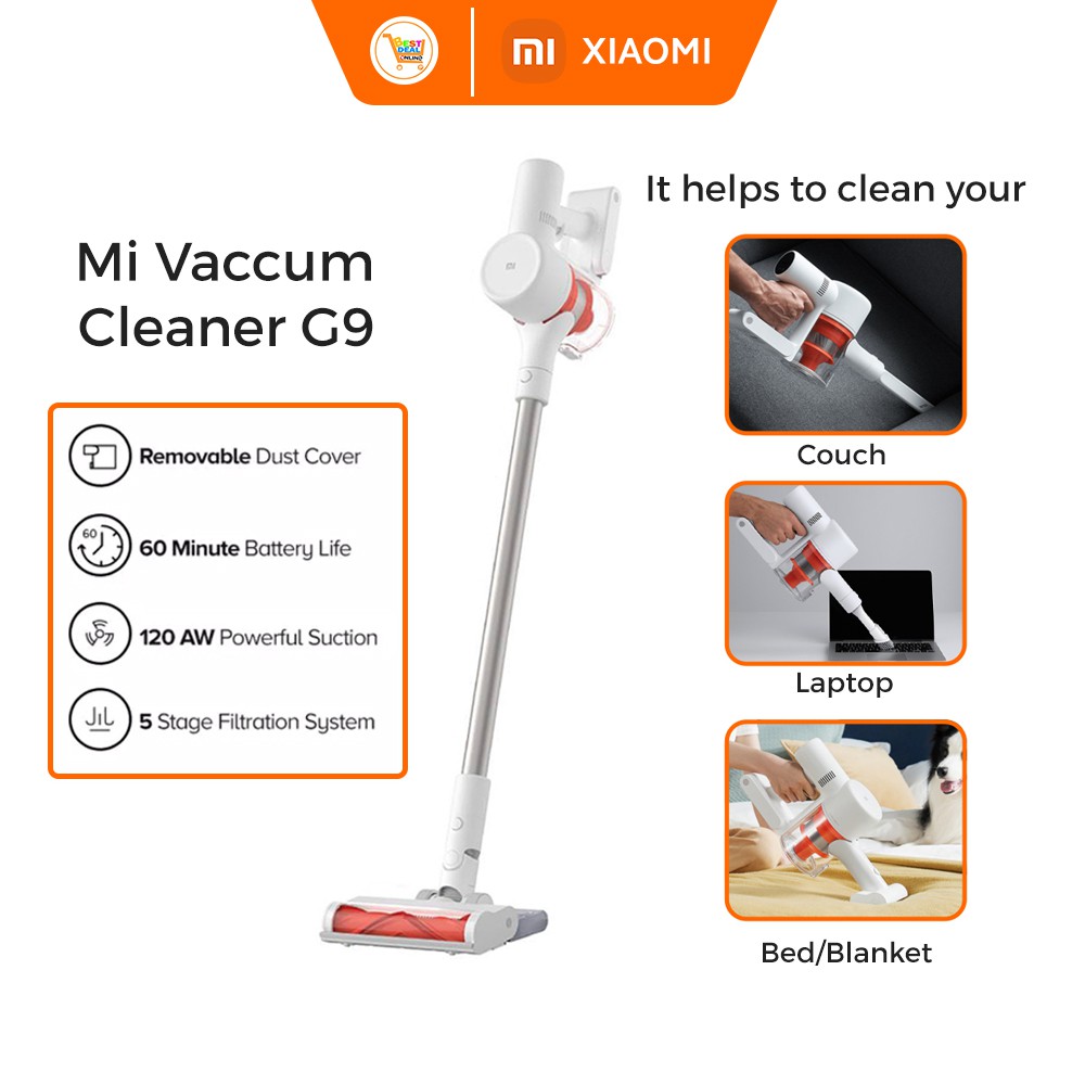 Xiaomi Mi Vacuum Cleaner G9 HD TFT Display 150AW Suction Power Vacuum
