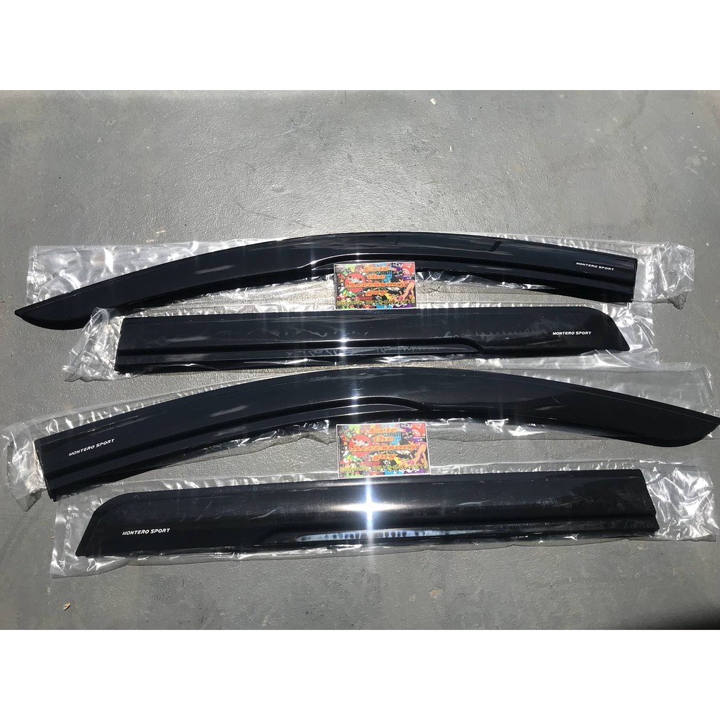 Mitsubishi Montero Rain Guard/window visor(20162018) Shopee Philippines