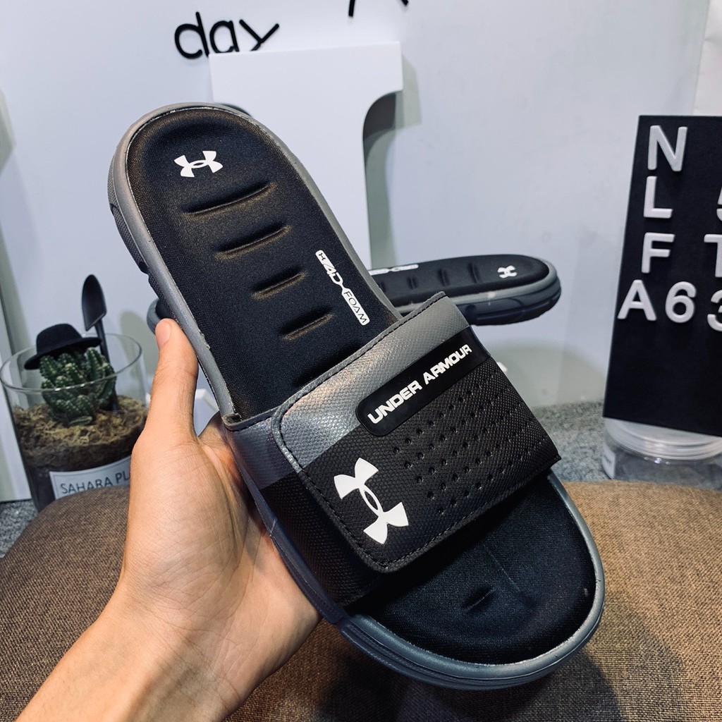 under armour white sandals