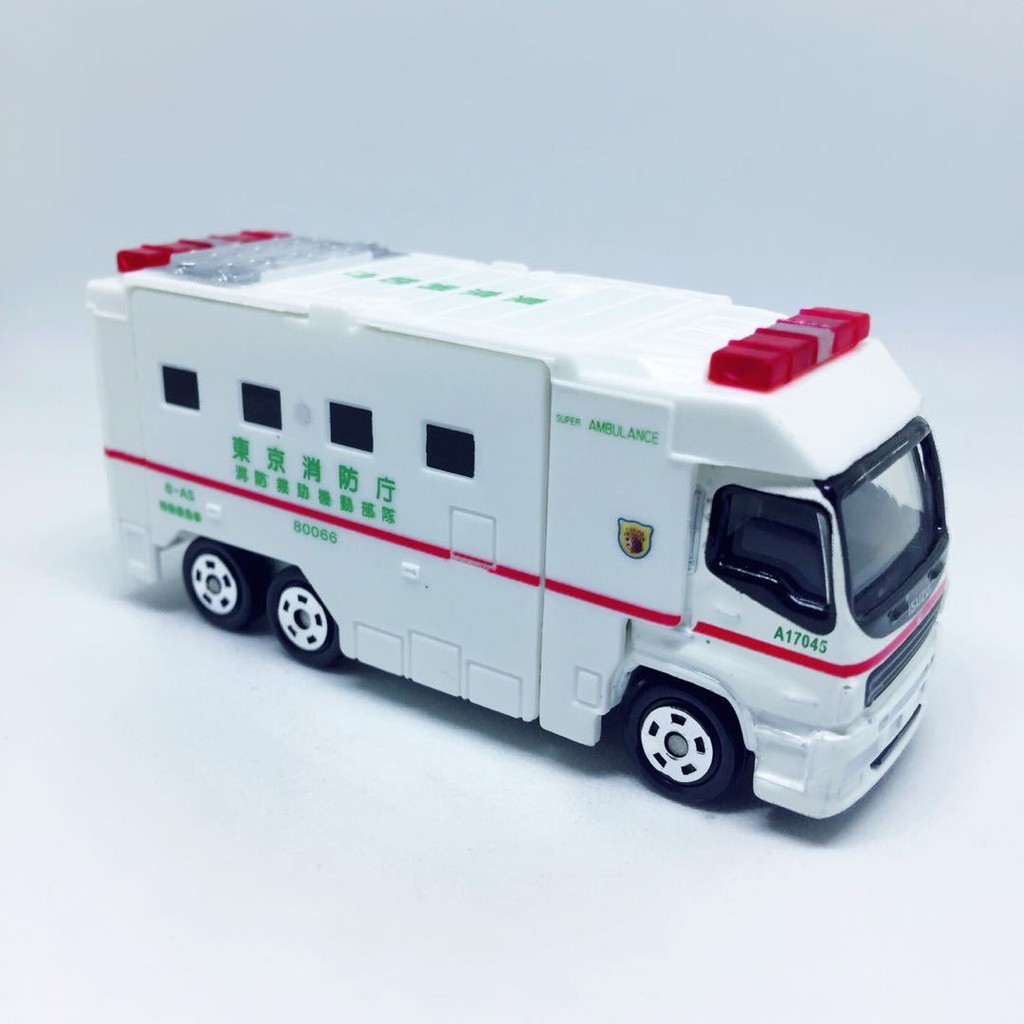 Tomica Takara Tomy Tomica No.116 Super Ambulance De Japon Boîte 0oq 