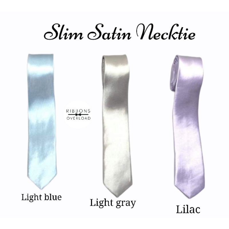 slim necktie