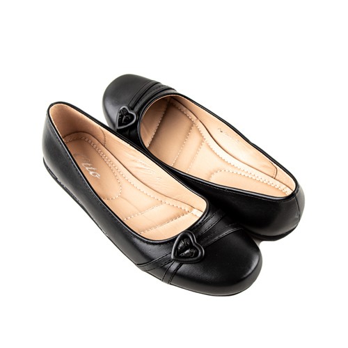 Otto 21700051 Ladies Flat SlipOn Shoes in Black Shopee