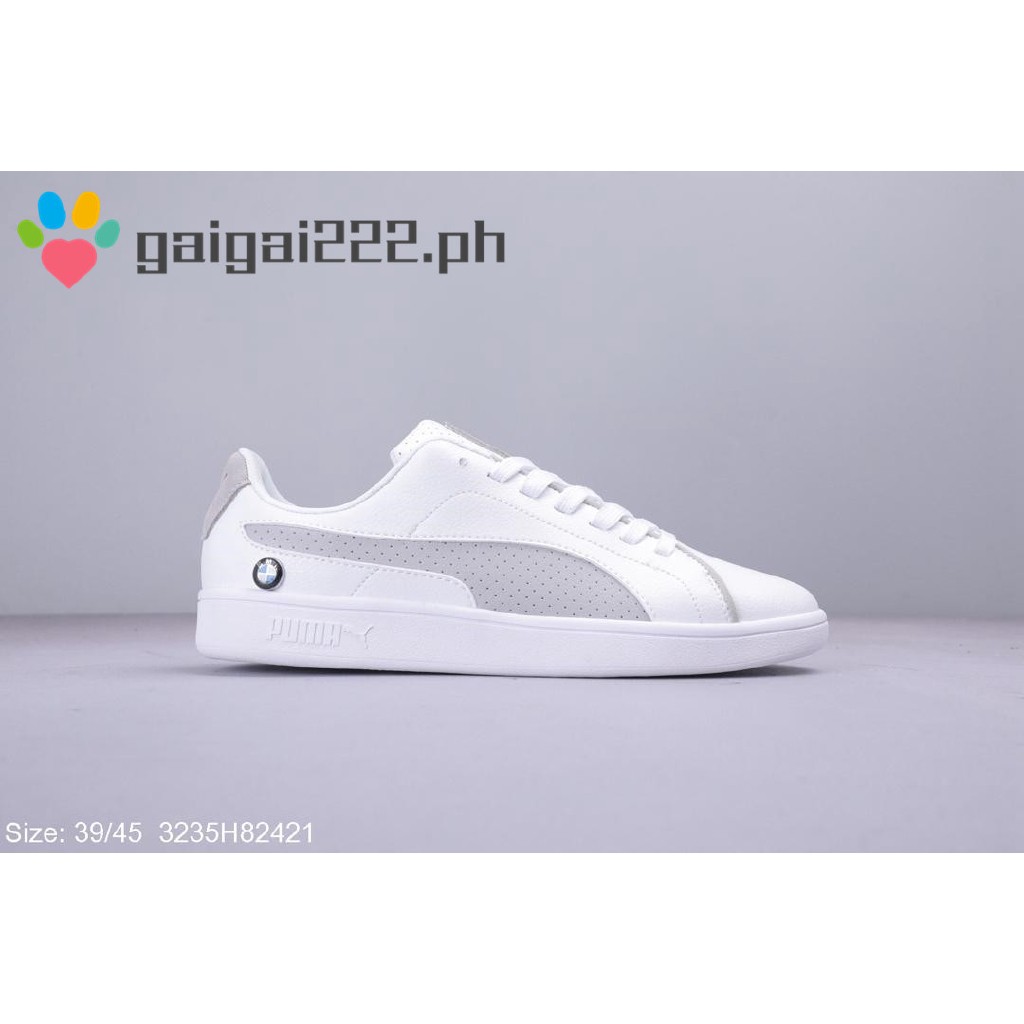 puma bmw mms smash v2 white sneakers
