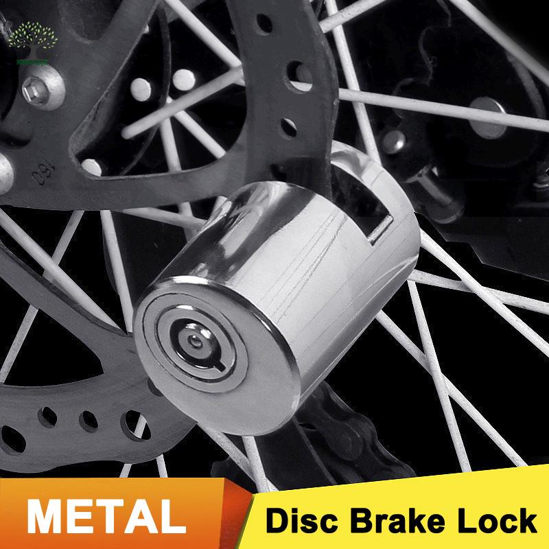 disc brake lock for two wheelers