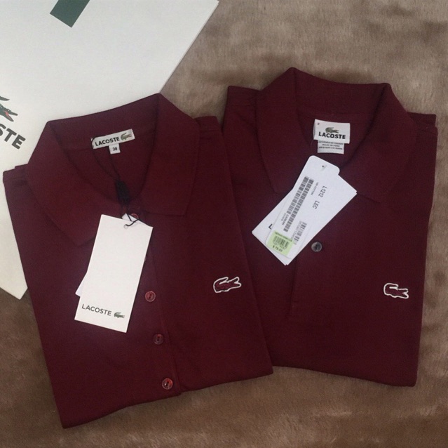 lacoste couple shirt