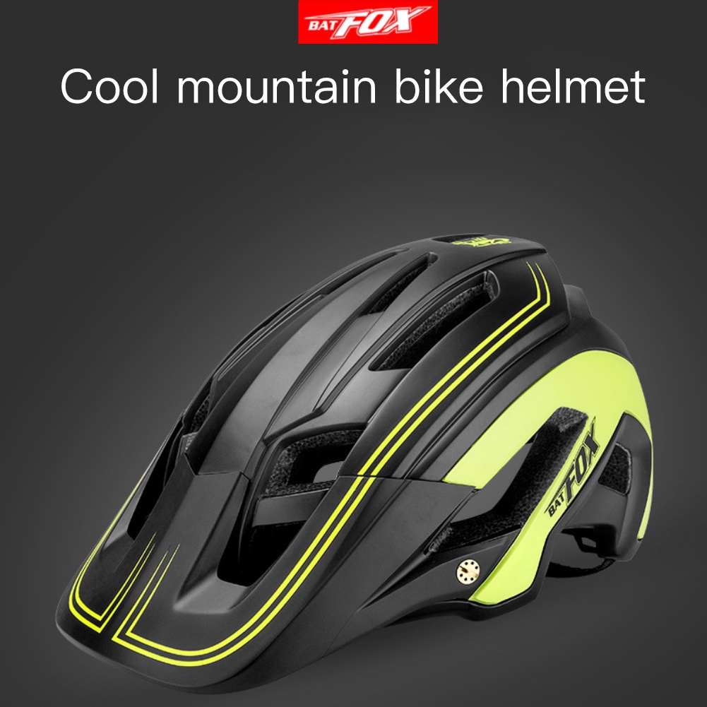 Cod Fast Delievey Batfox Bat Raccoon Bicycle Helmet One Piece Riding Safety Equipment F 692 2 608