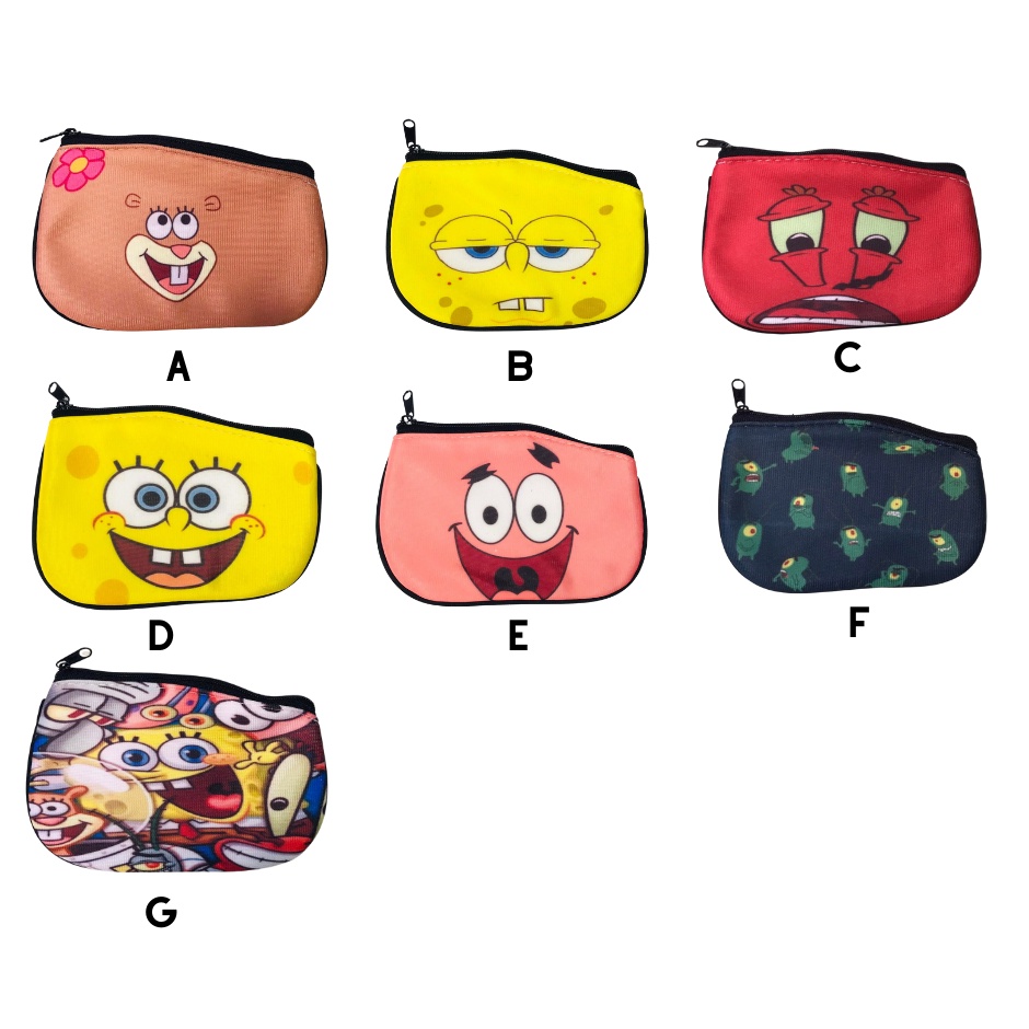 WALLET MATE Spongebob Wallets (Artwork Inspired Wallets) | Shopee ...