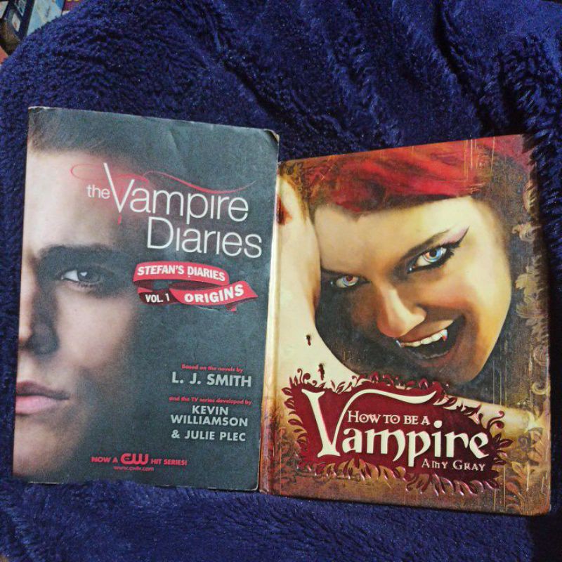 Featured image of the vampire diaries origins L.J. Smith How to be a vampire Amy Gray
