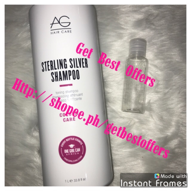 Ag Sterling Silver Shampoo Repacked Purple Shampoo Shopee