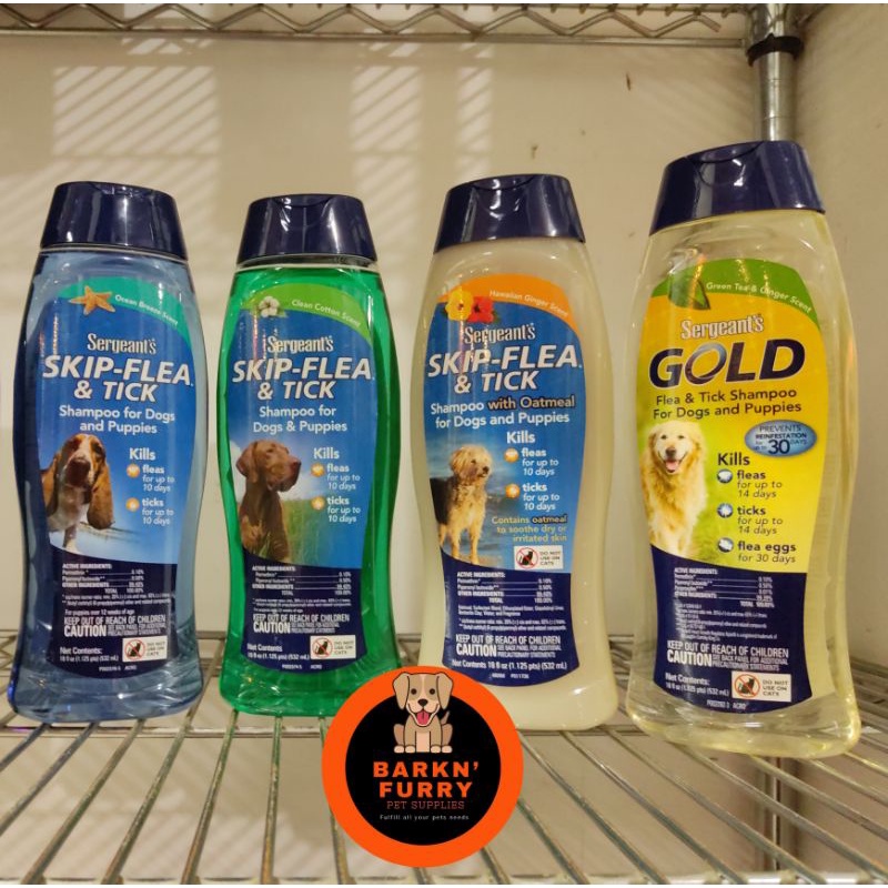 Sergeant's SkipFlea & Tick Shampoo for Dogs and Puppies 532ml Shopee Philippines