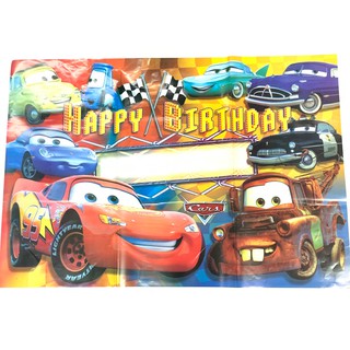cars poster banner size 89*58 cm for birthday party decoration partyneeds alehuangpartyneeds #7