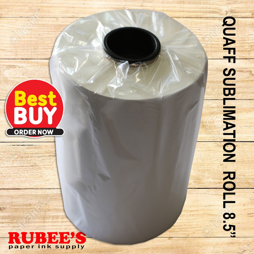 QUAFF Sublimation roll 8.2" / Sublimation transfer paper Shopee