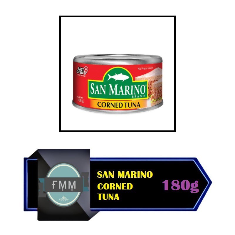 San Marino Corned Tuna 180g Shopee Philippines
