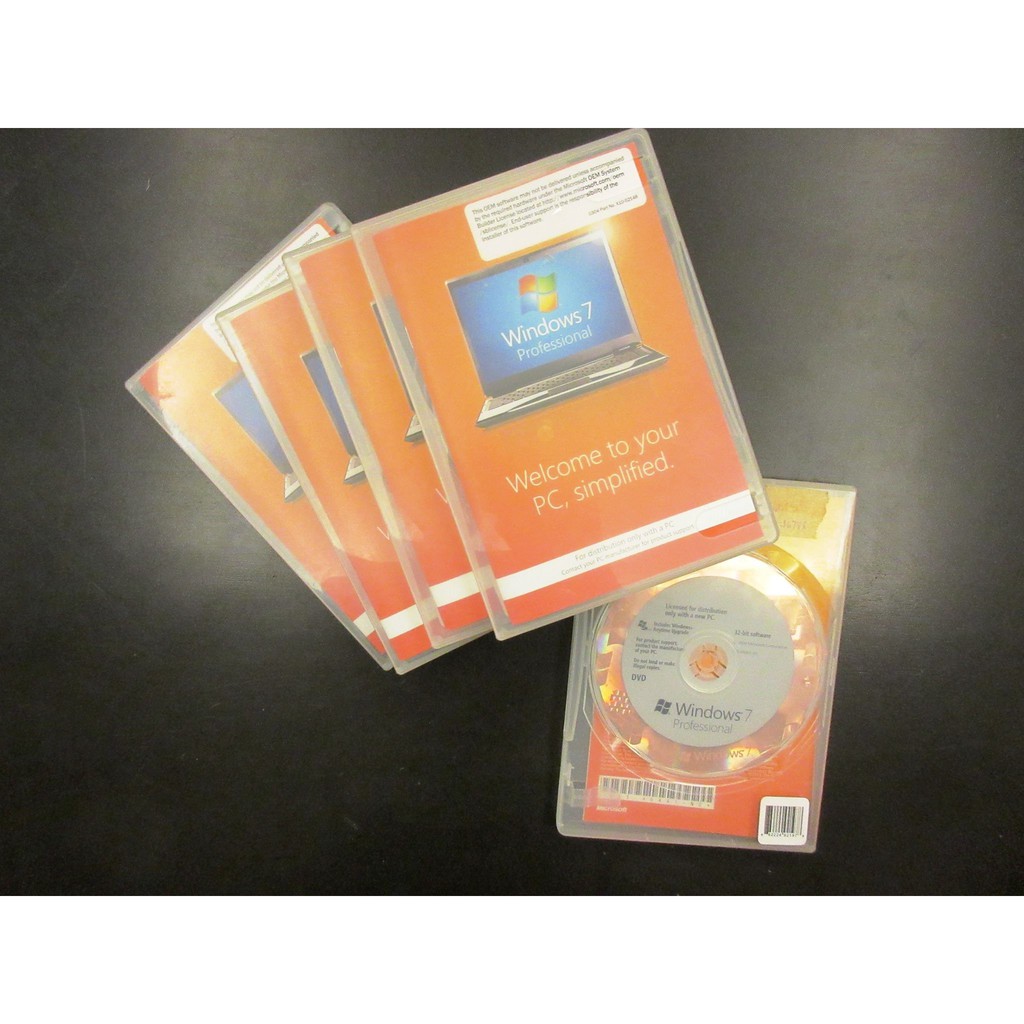 Windows 7 Professional 32 Bit Dvd Version 09 Shopee Philippines