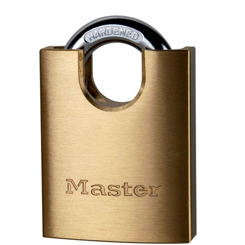 shrouded combination padlock