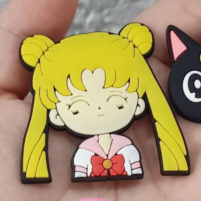 sailor moon croc charms