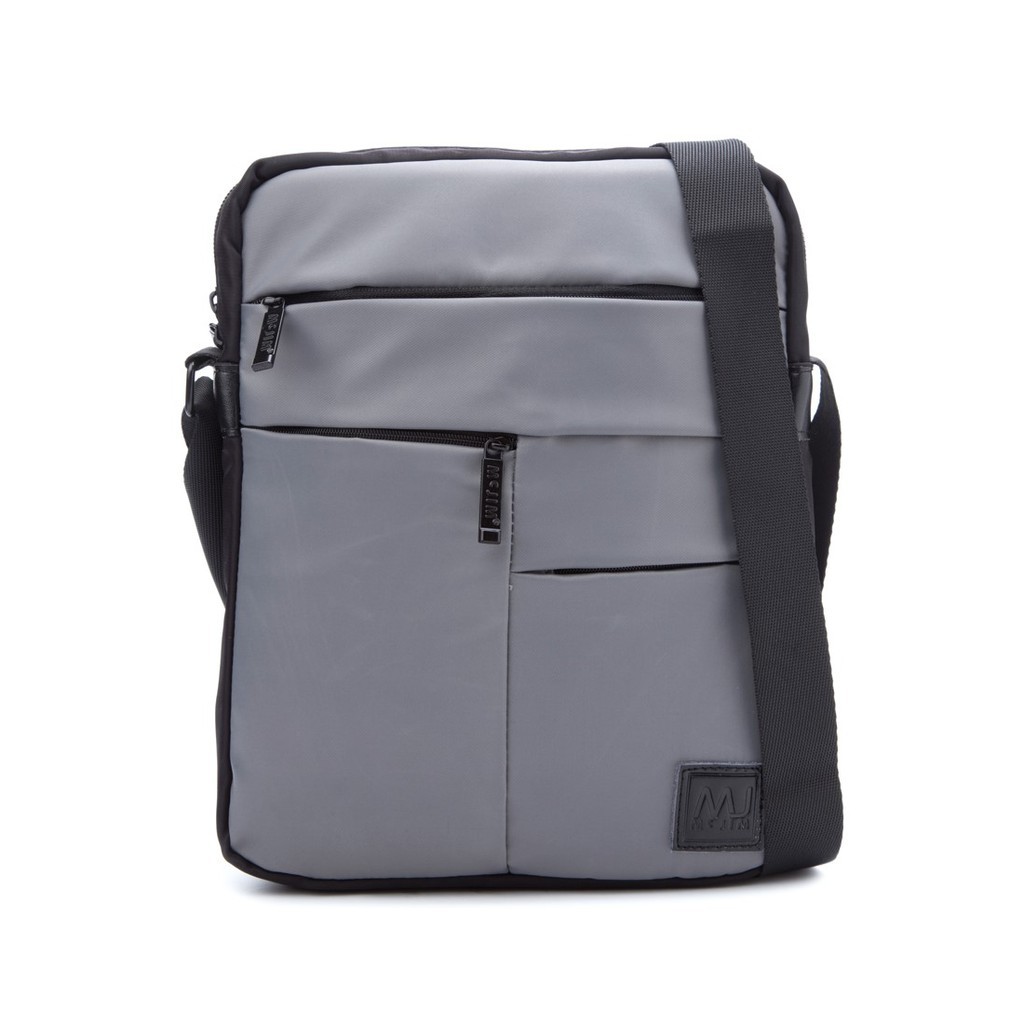 MJ by McJIM Imported Complex Sling Bag (Gray) | Shopee Philippines