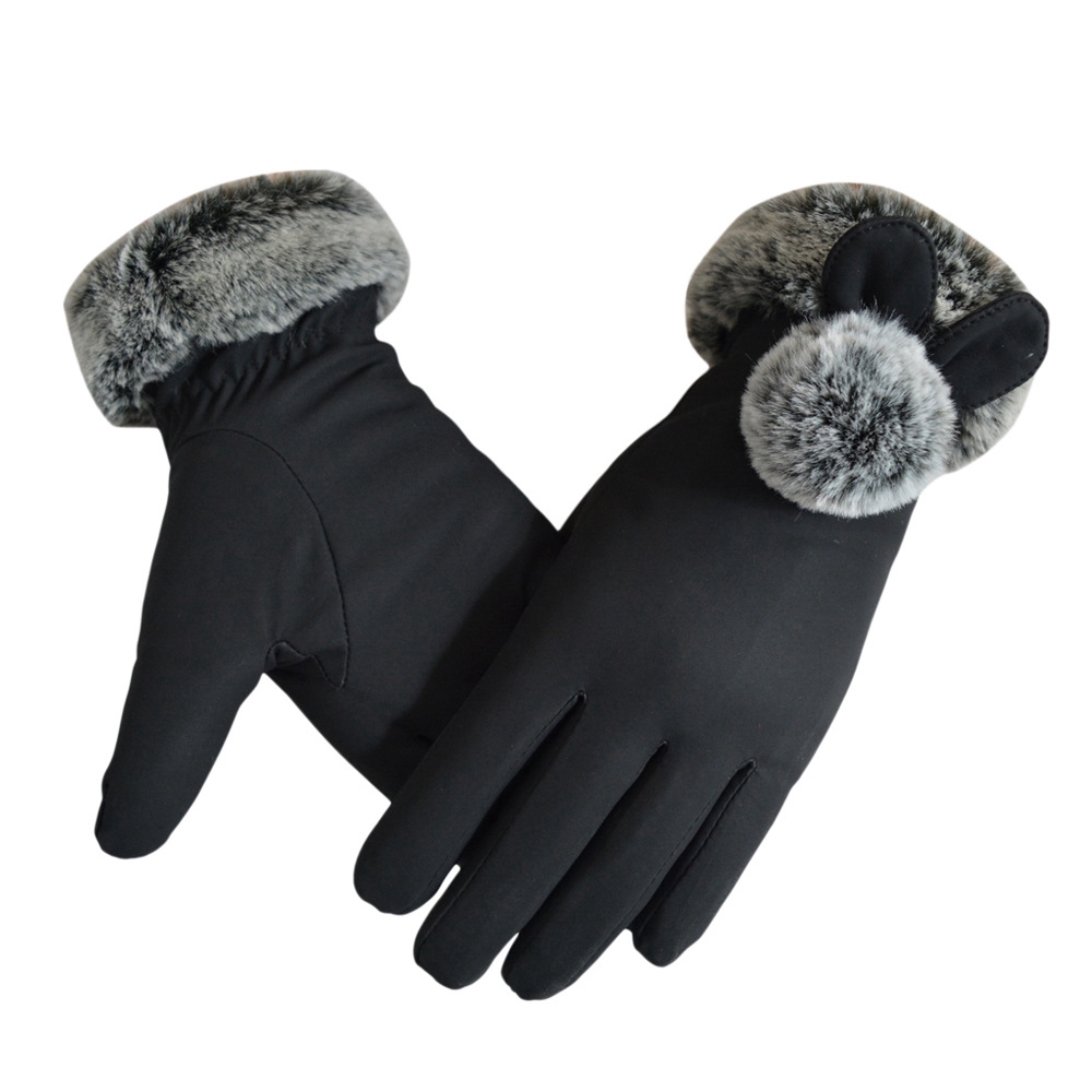Women's Screen Gloves Warm Lined Thick Touch Warmer Winter Gloves