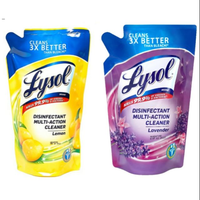 Lysol Disinfectant Multi Purpose Cleaner Refill (800ml) *Each sold separately; Price is per pack - Shopee Philippines