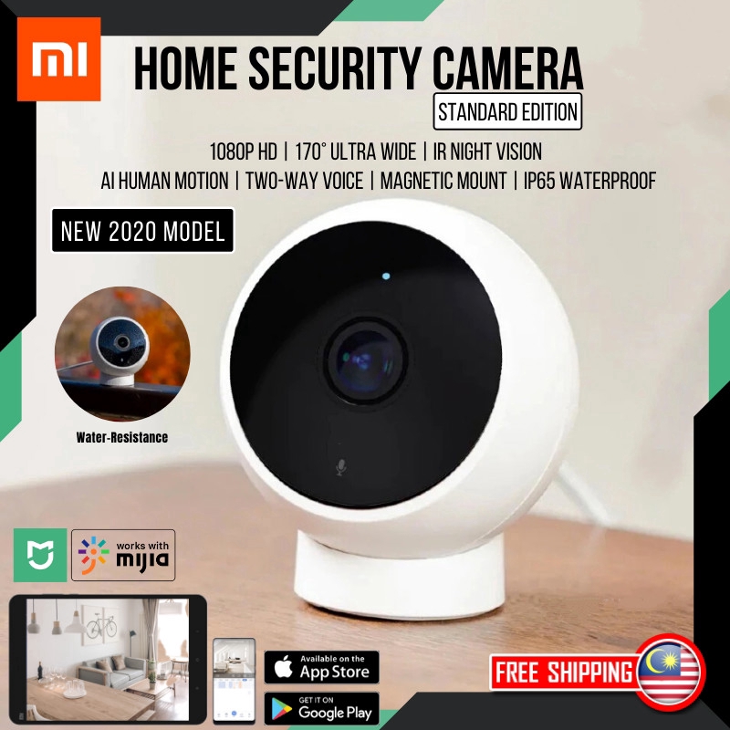 mi home security camera google home