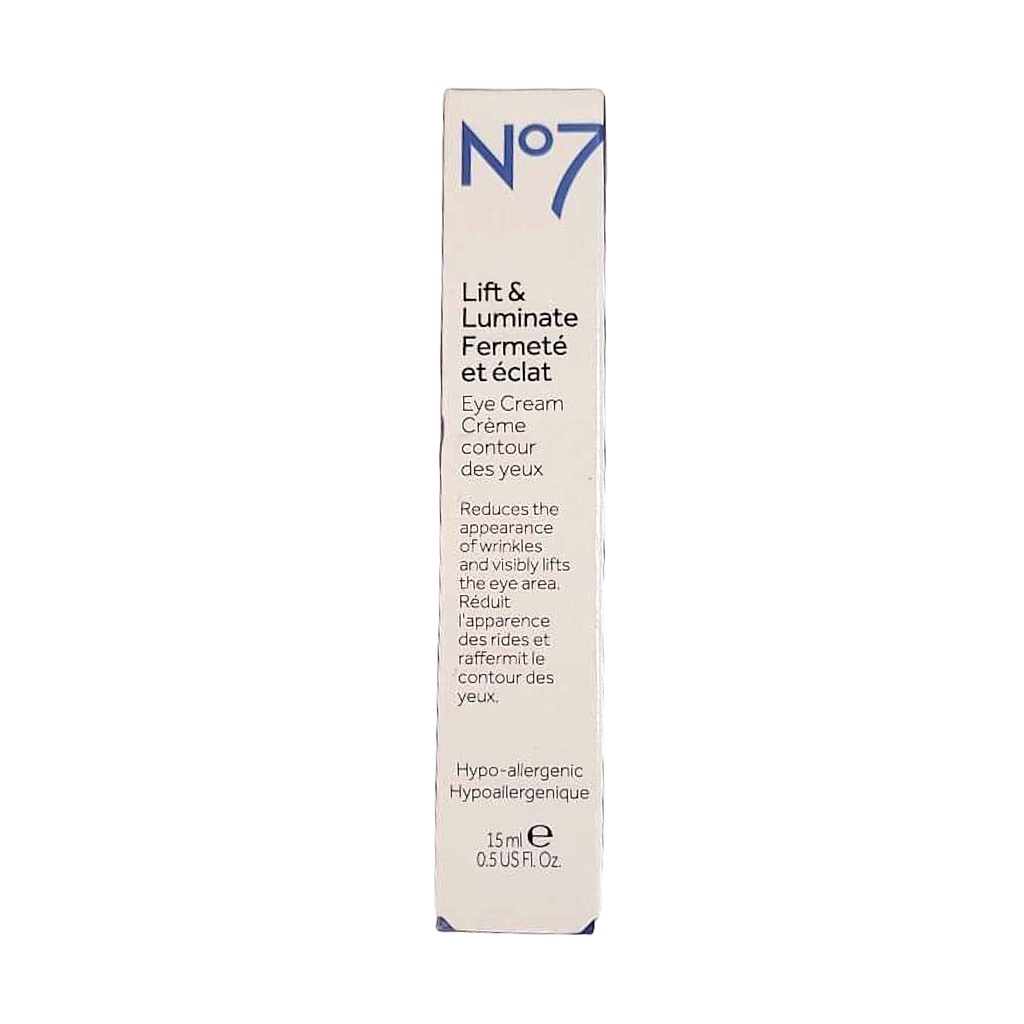 No7 Lift & Luminate Eye Cream 15ml (From USA) Shopee Philippines