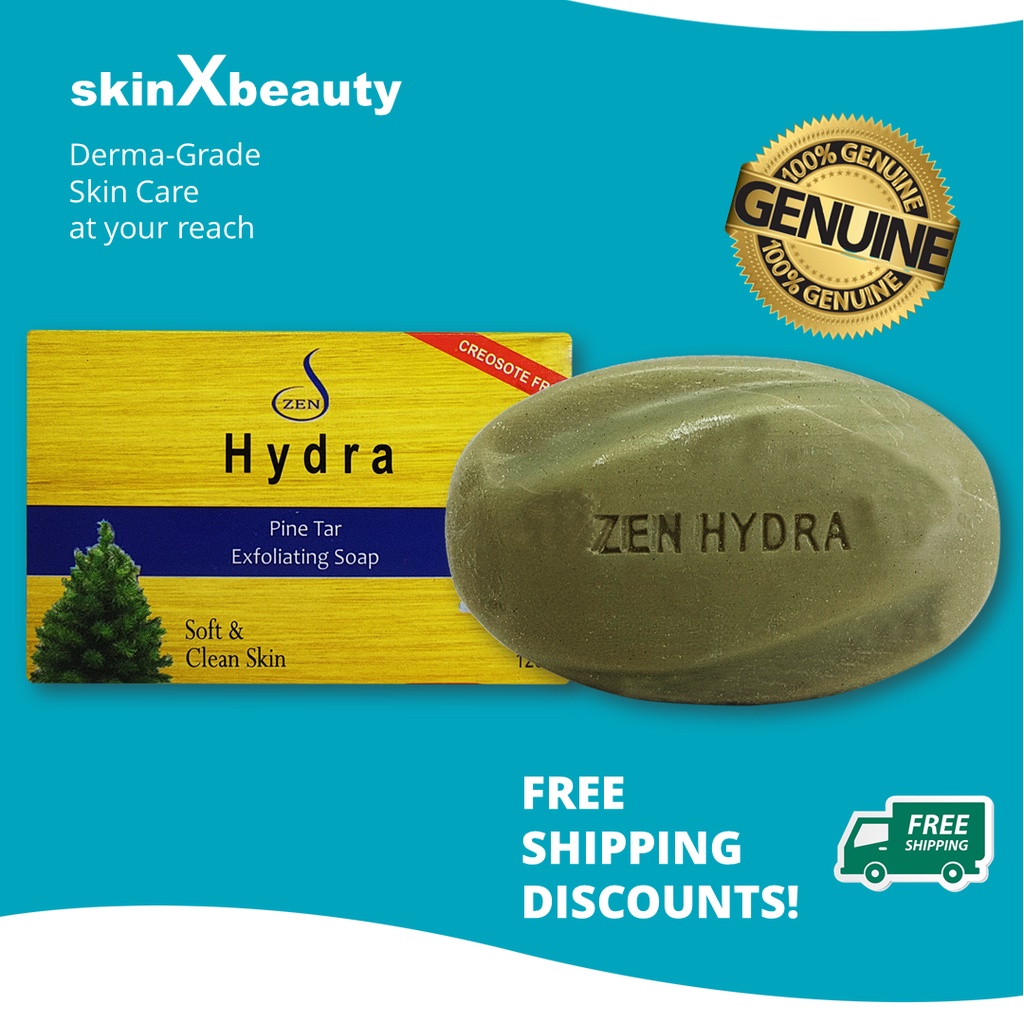 ZEN HYDRA Tar Soap Psoriasis ZenHydra Pine Tar Soap scaly exfoliating