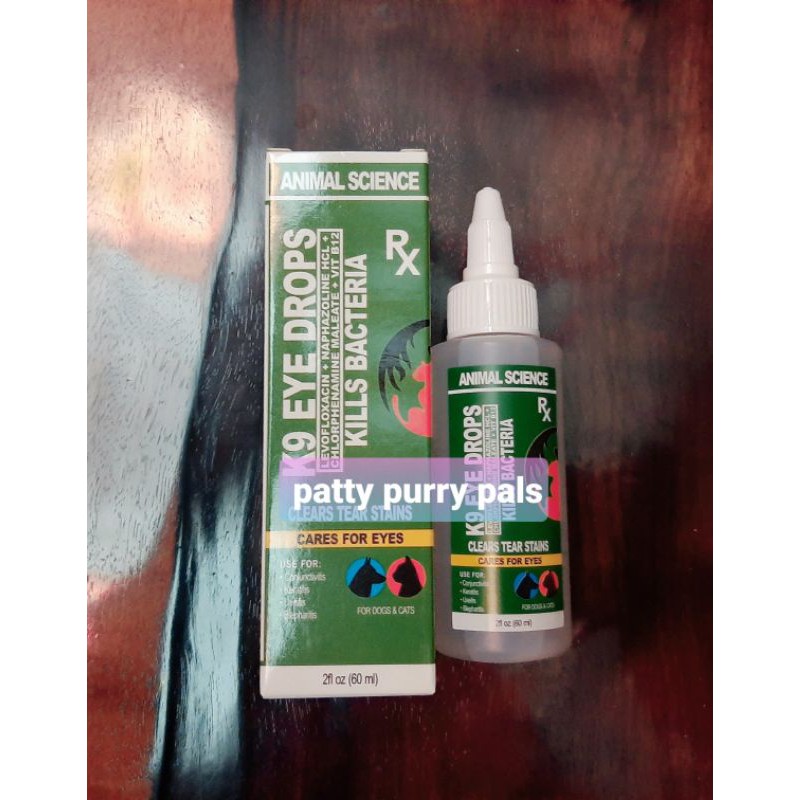 Animal Science K9 Eye Drops for cats and dogs Shopee Philippines