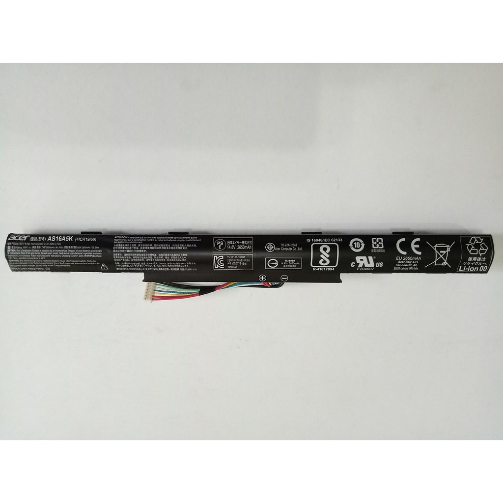 Acer Aspire E5 774 Es1 432 F5 573 As16a5k Laptop Battery Shopee Philippines