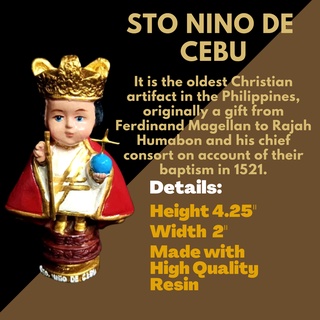 Chibi Religious Figurine Sto Nino de Cebu (Chibi Saints) Best for Gifts and Souvenirs #1