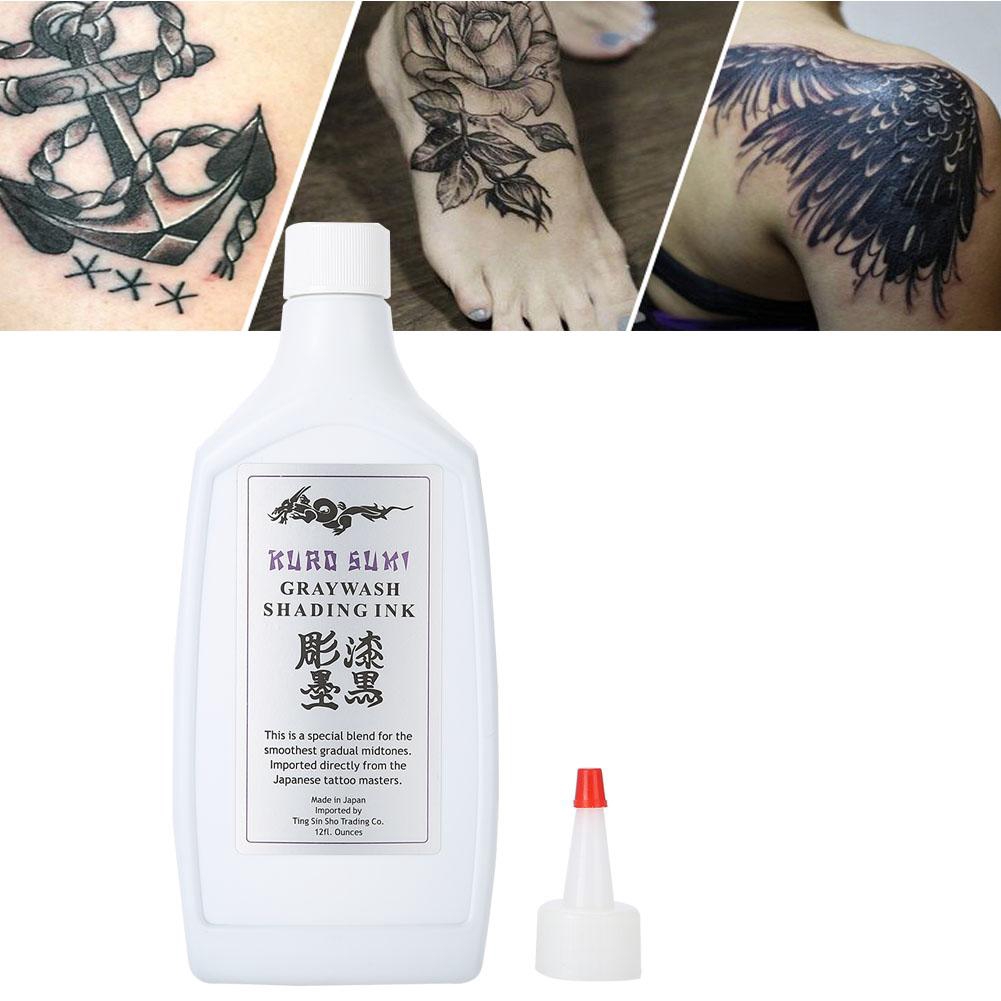 MeYishop 360ML Black Professional Tattoo Ink Body Paint Pigment Body Art  Makeup Black Ink | Shopee Philippines