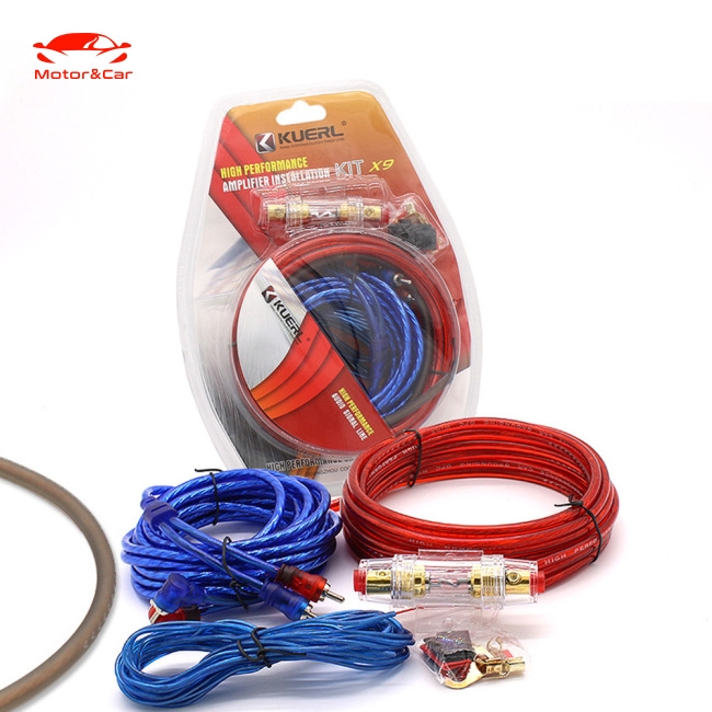 Car Audio Speakers Wiring kits Cable Amplifier Subwoofer Speaker