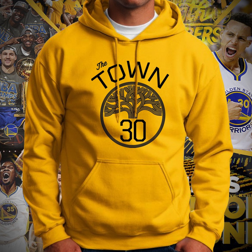 yellow golden state warriors hoodie