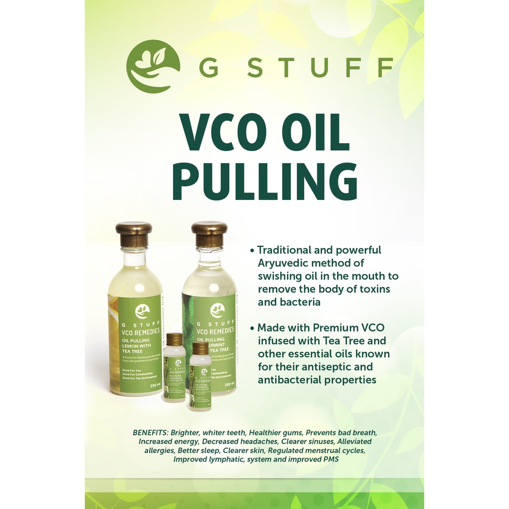 G STUFF Virgin Coconut Oil OIL PULLING 250ml