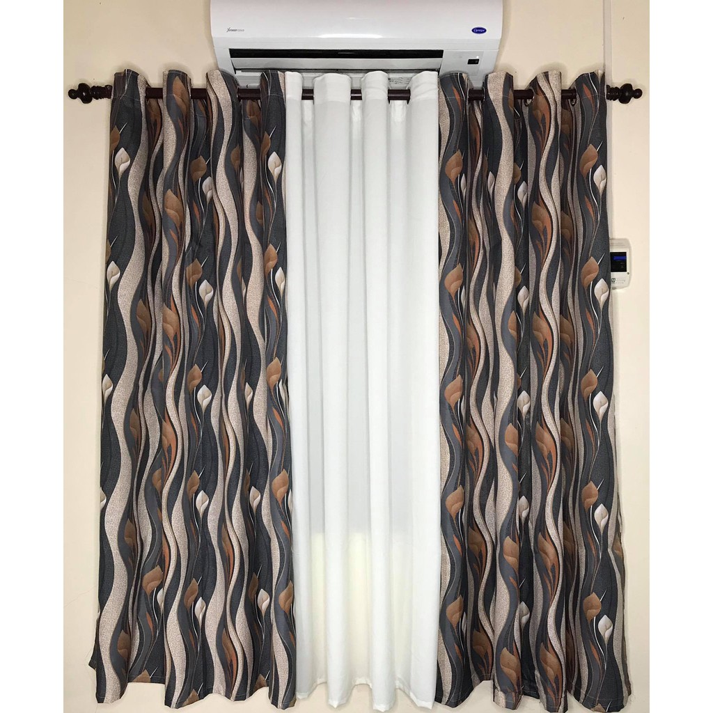 For Shirley Curtain set of 3in1 (2sets) Shopee Philippines