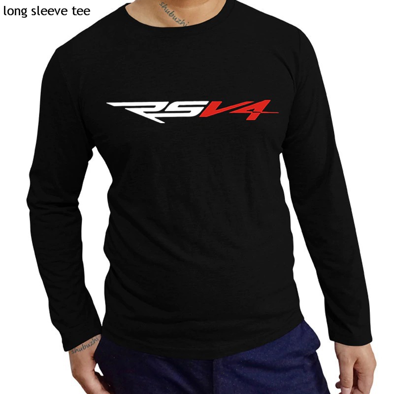 Men Long Sleeve T Shirt Male Cotton Tee Shirt Aprilia Rsv4 Motorcycle Tshirt Gift Tops For Homme Shopee Philippines