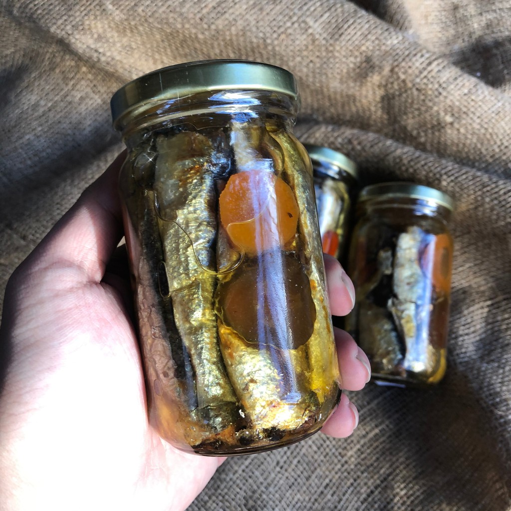 Jay's Gourmet Spanish Sardines in Corn Oil 225g (1 bottle) Shopee