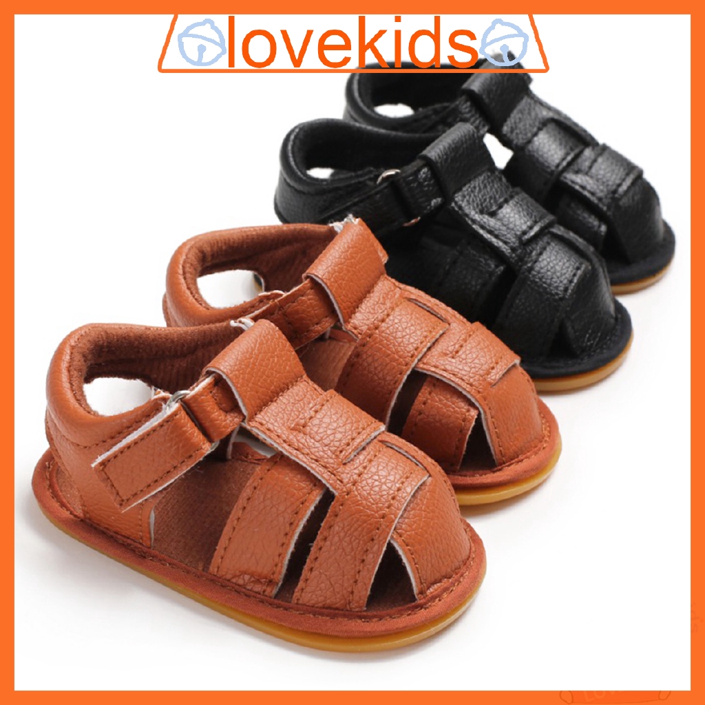 baby boy soft sole sandals