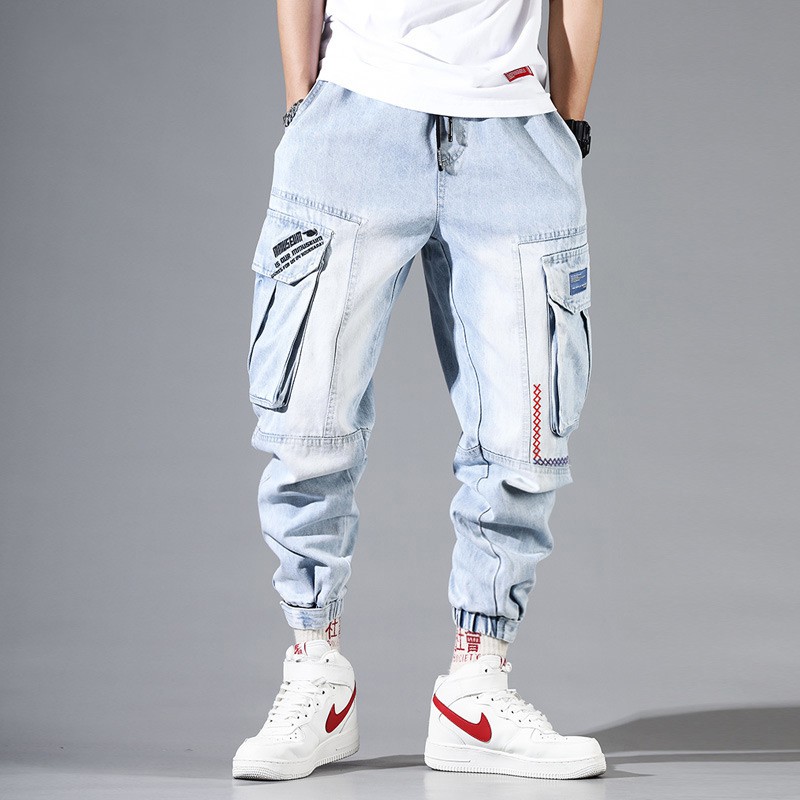 light blue mens joggers