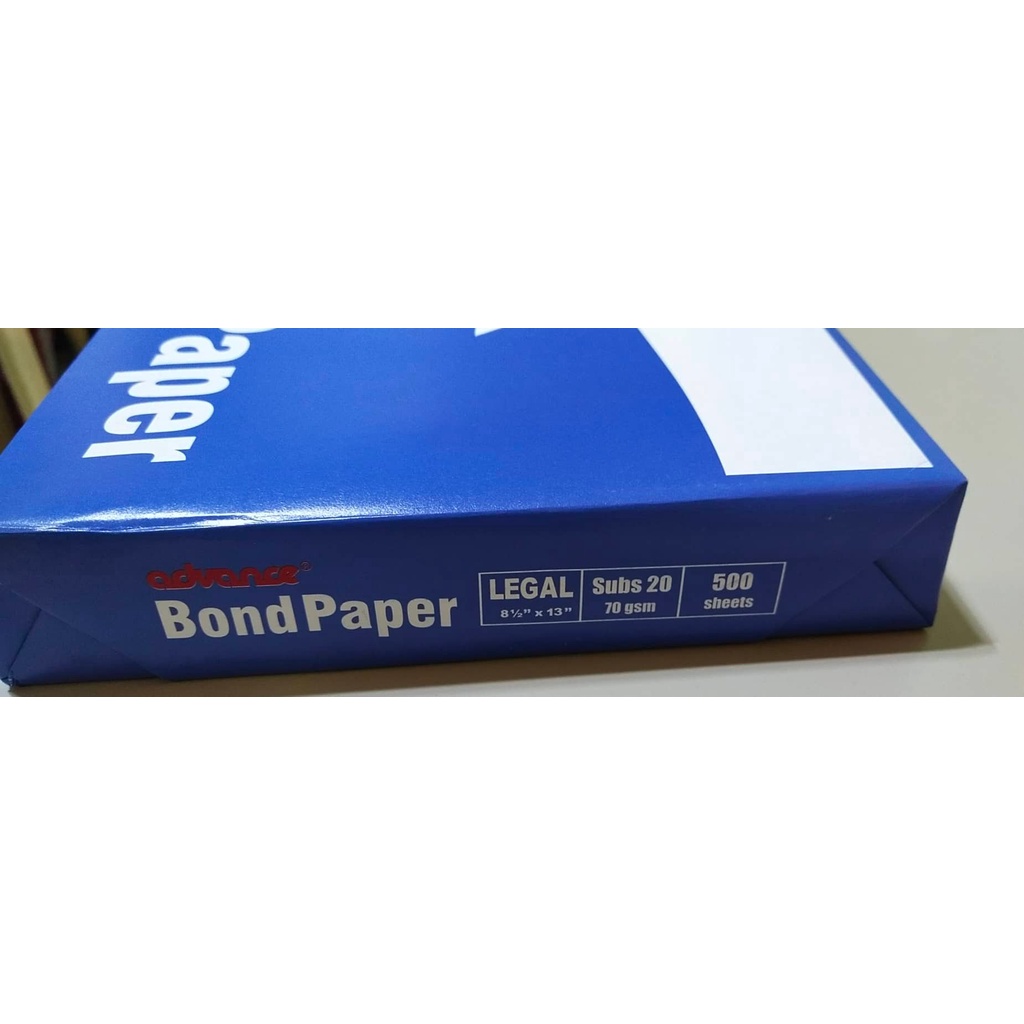 Advance Bond Paper Long Size, Long bond paper, 8 1/2