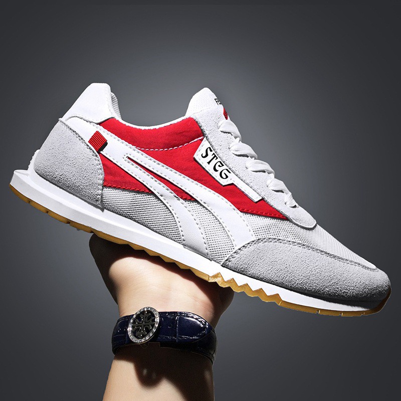 Quality Men Shoes Men S Shoes New Trendy Shoes Forrest Running Men S Casual Shoes Mesh All Match Sports Shoes Men Summer Breathable Shopee Philippines