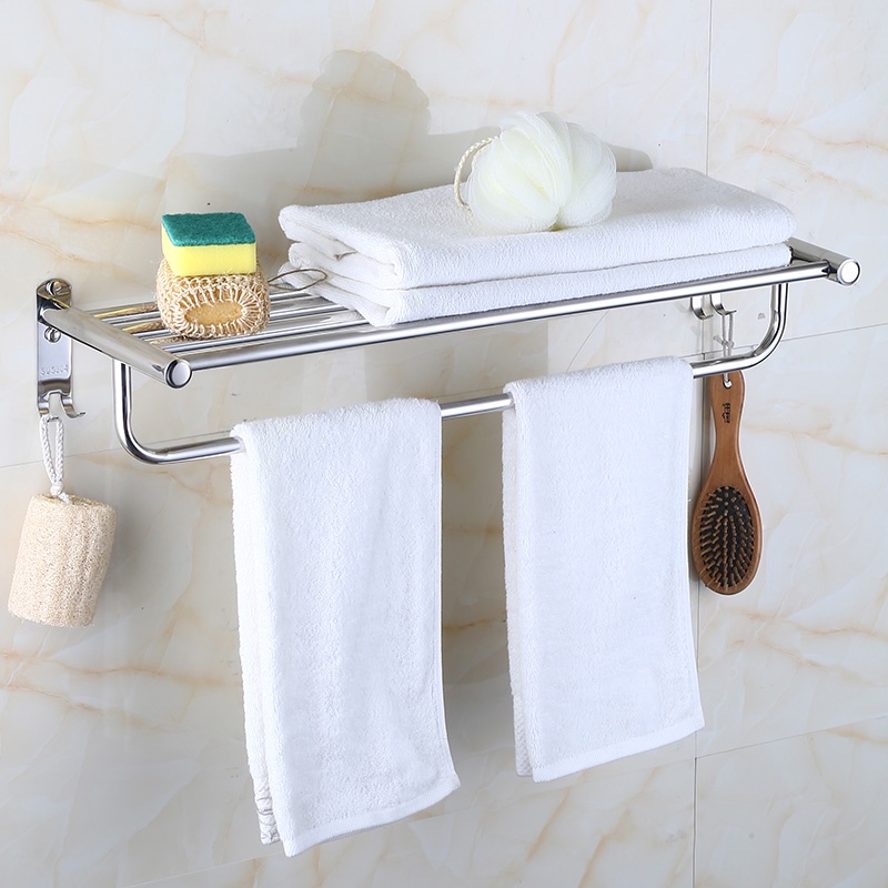 Towel rack Towel Rack Hotel Hotel Bath Towel Rack Shower Room Clothes Wall Mount Storage Rack