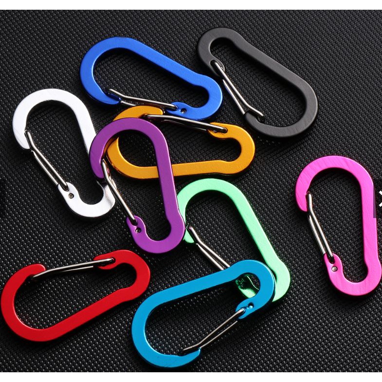 Carabiner Keychain Hook Earshape Design 5cm Shopee Philippines